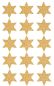 Preview: Z-design sticker sterne weihnachten 4112 gold 2 stück - Z-design-4112-4004182041123