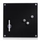 Preview: Zeller glas-magnettafel 11602 schwarz, 40x40cm - Zeller-11602-4003368116020