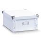 Preview: Zeller aufbewahrungsbox 11lt 17763 weiss 31x26x14cm - Zeller-17763-4003368177632
