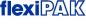 Preview: Flexipak faltenbeutel kraftpapier sk 2fvmf001150 braun, 300x80x430mm 200 stück - Flexipak_logo.jpg