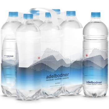 ADELBODNER mit Kohlensäure 100054 100 cl, 6 Stk.