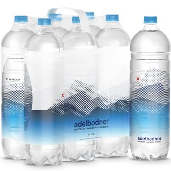 ADELBODNER mit Kohlensäure 100055 150 cl, 6 Stk.