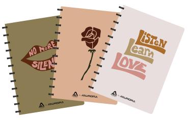ADOC Ringbuch A4 6011.25 assortiert, liniert 144 Seiten