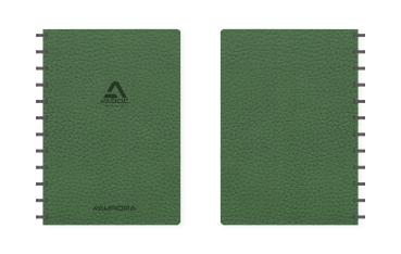ADOC Ringbuch BUSINESS A4 6055.302 grün, kariert 144 Seiten