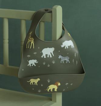 ALLC Silikonlätzchen 22x27cm SBSAGR06 Savannah