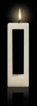 Alusi kerzen quadra due 16cm ac0102 ca. 5,5h - Alusi-ac0102-5397058000102