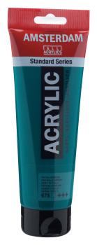 Amsterdam acrylfarbe 250ml 17126750 phthalogrün 675 - Amsterdam-17126750-8712079254957