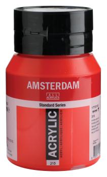 Amsterdam acrylfarbe 500ml 17723152 pyrrolerot 315 - Amsterdam-17723152-8712079281632