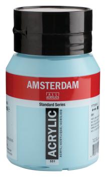 Amsterdam acrylfarbe 500ml 17725512 himmelblau 551 - Amsterdam-17725512-8712079281717