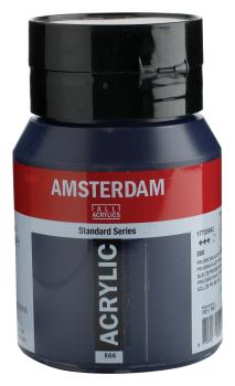 Amsterdam acrylfarbe 500ml 17725662 preussischblau pht. 566 - Amsterdam-17725662-8712079159252