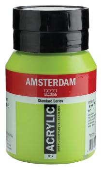 Amsterdam acrylfarbe 500ml 17726172 gelbgrün 617 - Amsterdam-17726172-8712079159276