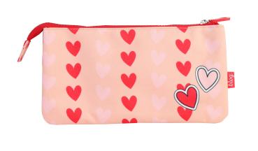 Ancor etui triple girl power 113143 rot hearts - Ancor-113143-5604730113143