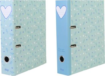 ANCOR Hebelordner 8cm 117707 B'LOG SWEET BLUE,A4