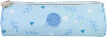 Ancor etui rund 22x8x7.5cm 117868 b'log sweet blue, hearts - Ancor-117868-5604730117868