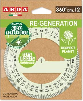 ARDA Kreislineal 360° 12cm RE36012 Re-Generation