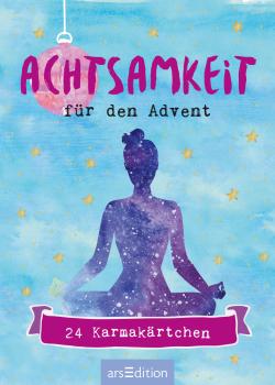 Ars edition adventkalender 7.2x10.3cm 136010 24 karmakärtchen - Ars-edition-136010-9783845836010