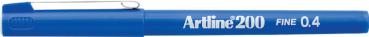 Artline fineliner 0,4mm ek-200-b blau - Artline-ek-200-b-4974052830013