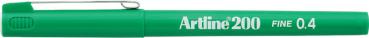 Artline fineliner 0,4mm ek-200-g grün - Artline-ek-200-g-4974052830037