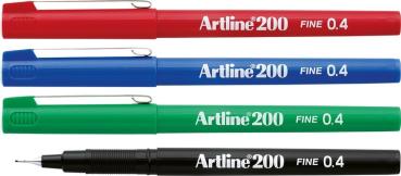 Artline fineliner 0,4mm ek-200-r rot - Artline-ek-200-r-4974052830020-02.jpg