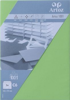 Artoz couverts 1001 c6 107324183 100g, birkengruen 5 stück - Artoz-107324183-7612450248623