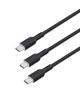 Aukey usb-c-to-c cable 100w cb-kcc101a 3 pack, 3x 1m - Aukey-cb-kcc101a-0689323787555-02.jpg