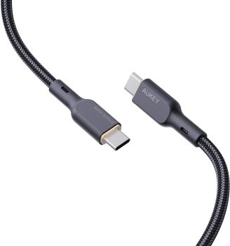 Aukey cable usb-c-to-c,kevlar core cb-kcc102 1.8m,nylon braided,100w,bl. - Aukey-cb-kcc102-0689323785322-05.jpg
