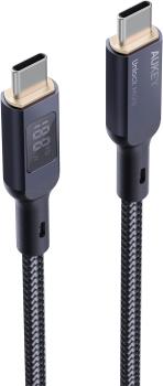 Aukey cable usb-c-to-c,lcd display cb-mcc101 1.0m,nylon braided,100w,bl. - Aukey-cb-mcc101-0689323785292-03.jpg
