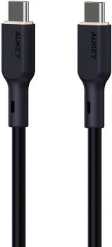 Aukey cable usb-c-to-c cb-scc241 silicone,1.0m,240w,black - Aukey-cb-scc241-0689323787265-03.jpg