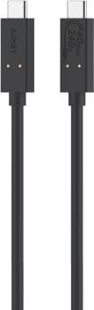 Aukey hyper link cable c to c usb4 cb-tcc241 gen2, 0.8m, 240w - Aukey-cb-tcc241-0689323787456-03.jpg