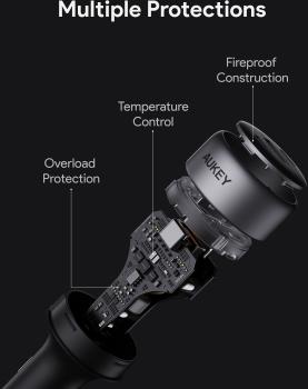 Aukey pathfinder pd car char. 66w cc-p1 3-port,usb-a&c - Aukey-cc-p1-0689323788132-06.jpg