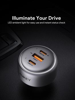 Aukey pathfinder pd carchar. 100w cc-p3 3-port,usb-a&c - Aukey-cc-p3-0689323788156-05.jpg