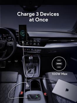 Aukey pathfinder pd carchar. 100w cc-p3 3-port,usb-a&c - Aukey-cc-p3-0689323788156-06.jpg