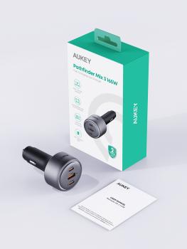 Aukey pathfinder pd car charger cc-p4 165w 3-port - Aukey-cc-p4-0689323789207-09.jpg