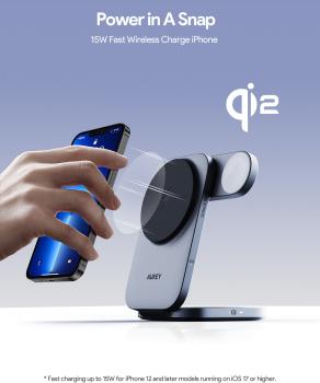 Aukey magfusion 3-in-1 foldable lc-mc312 wireless charger 15w - Aukey-lc-mc312-0689323790173-04.jpg