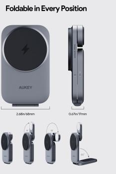 Aukey magfusion 3-in-1 foldable lc-mc312 wireless charger 15w - Aukey-lc-mc312-0689323790173-08.jpg