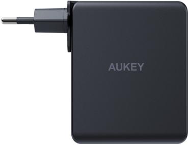 Aukey omniamix ii 140w gan pd pa-b7o bk 3-port, wall charger black - Aukey-pa-b7o-bk-0689323785780-02.jpg