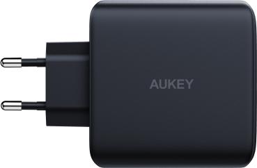 Aukey omniamix ii 100w gan pd pa-b7s bk 4-port, wall charger black - Aukey-pa-b7s-bk-0689323785575-02.jpg