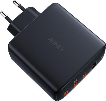 Aukey omniamix ii 100w gan pd pa-b7s bk 4-port, wall charger black - Aukey-pa-b7s-bk-0689323785575-06.jpg