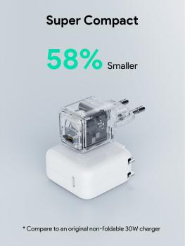 Aukey comet mini 30w gan pd pa-c1 1-port, wall charger grey - Aukey-pa-c1-0689323788170-07.jpg