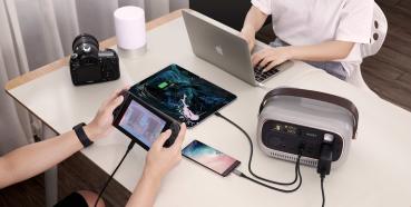 Aukey powerstudio station 300 re 03-grey 297wh, 82500 mah - Aukey-re-03-grey-0600310698159-04.jpg