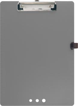 AURORA Klemmbrett A4 19011 grau Kunststoff hoch