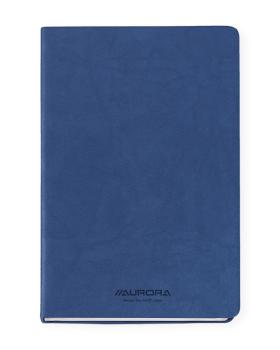 AURORA Notizbuch Softcover A5 2396CAB blau, liniert 192 Seiten