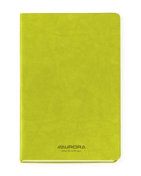 AURORA Notizbuch Softcover A5 2396CAG grün, liniert 192 Seiten