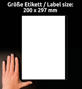 Avery zweckform etiketten 200x297mm 3418 weiss 100 stk./100 blatt - Avery-zweckform-3418-4004182034187-04.jpg