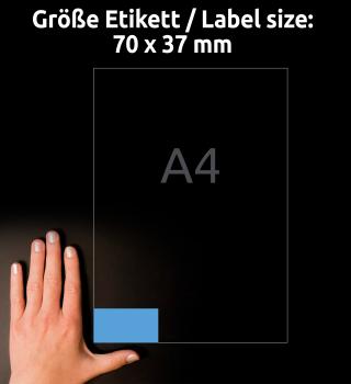 Avery zweckform etiketten 70x37mm 3449 universal, blau 100bl./24st. - Avery-zweckform-3449-4004182034491-04.jpg
