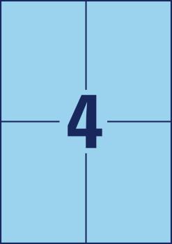 Avery zweckform etiketten 105x148mm 3457 universal, blau 10bl./4st. - Avery-zweckform-3457-4004182034576-06.jpg