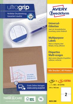 Avery zweckform etiketten 210×148mm 3655-200 weiss 440 stk./200+20 blatt - Avery-zweckform-3655-200-4004182249611-05.jpg