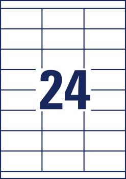 Avery zweckform etiketten 70×33,8mm 3664 weiss 2400 stk./100 blatt - Avery-zweckform-3664-4004182036648-06.jpg