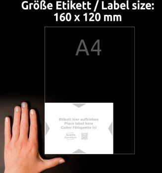 Avery zweckform träger-etiketten 160x120mm 8002-5 hellgrau 10 stk./5 blatt - Avery-zweckform-8002-5-4004182334997-05.jpg