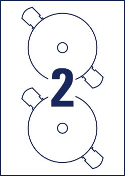 Avery zweckform etikette f. cd, glossy 117mm c9660-25 inkjet,supersize 50 st./25 bl. - Avery-zweckform-c9660-25-4004182233849-06.jpg